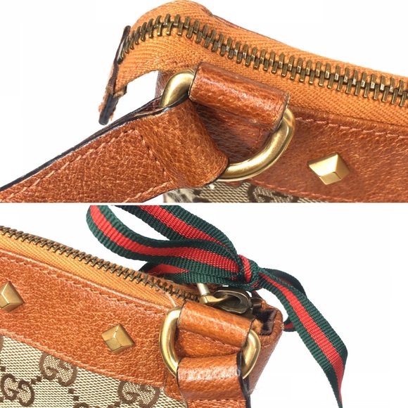 Authentic Gucci brown monogram crossbody bag - Picture 14 of 16